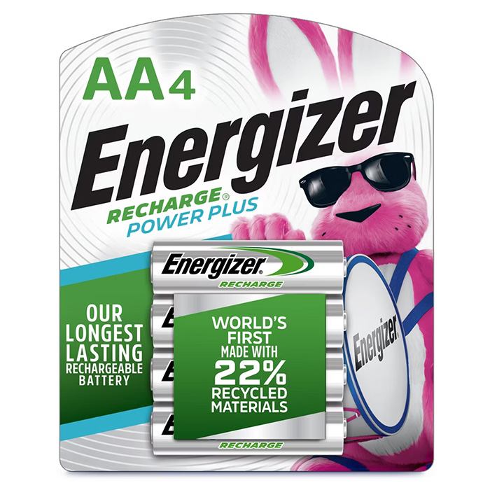 Energizer Recharge Power Plus Rechargeable Batteries AA