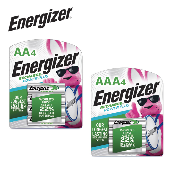 Energizer Recharge Power Plus Rechargeable Batteries