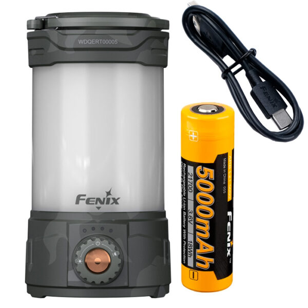 Fenix CL26R Pro Rechargeable Lantern grey camo