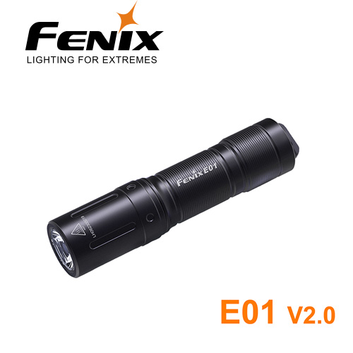 Battery Fenix E01 V2.0 CREE XP-G2 S3 LED 100 Lumens EDC Flashlight Torch Blue 