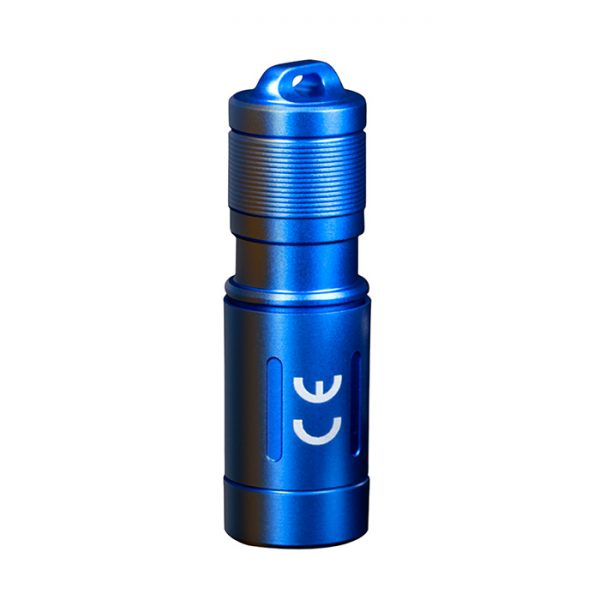 Fenix E02R Rechargeable Keychain Light blue