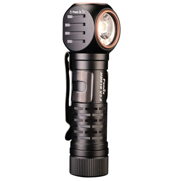 fenix 90 degree flashlight LR40R V2 15000lm 900m Thrower Flood Rechargeable Search Fenix HM61R V2 Rechargeable LED Headlamp Fenix HM71R Headlamp and Right