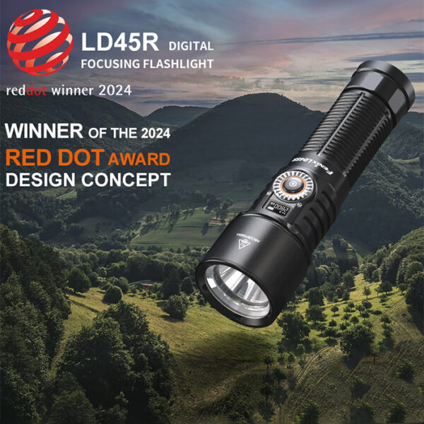 Fenix LD45R Digital Focusing Flashlight | Award Winning Design