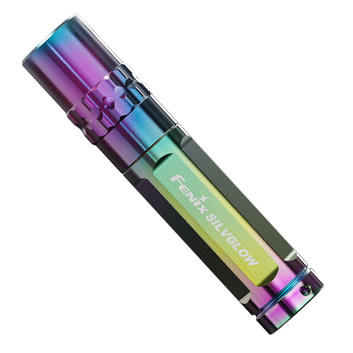 Fenix SILVGLOW AAA EDC Flashlight color blast