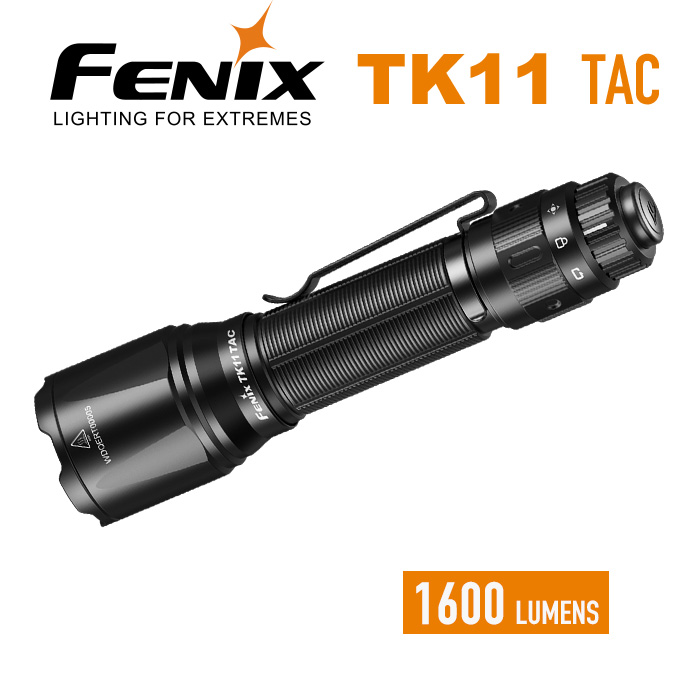 Fenix TK11 TAC Luminus SST40 L4 LED Tactical Flashlight Torch 2600 USB Battery 