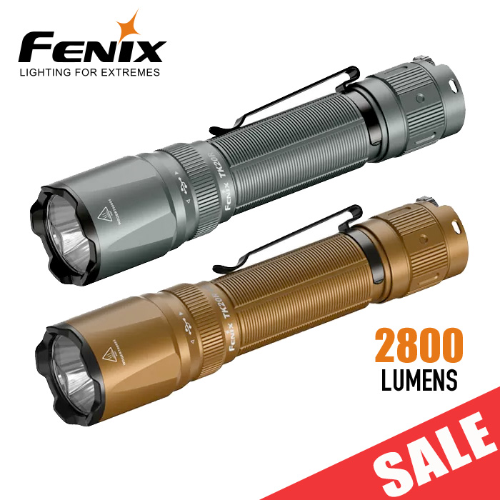 Fenix TK20R UE USB-C Rechargeable Flashlight | 2800 Lumens