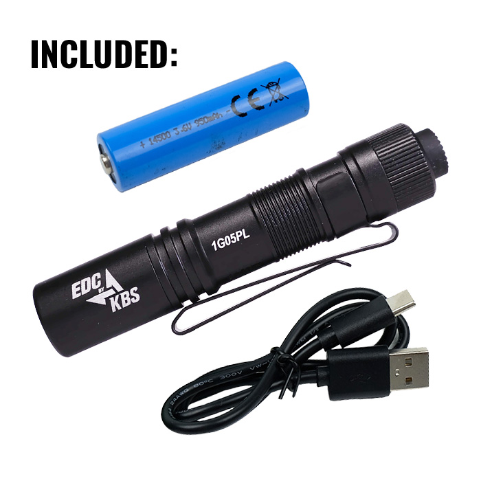 KBS 500 Lumen Rechargeable Pocket Light 1G05PL - Image 8