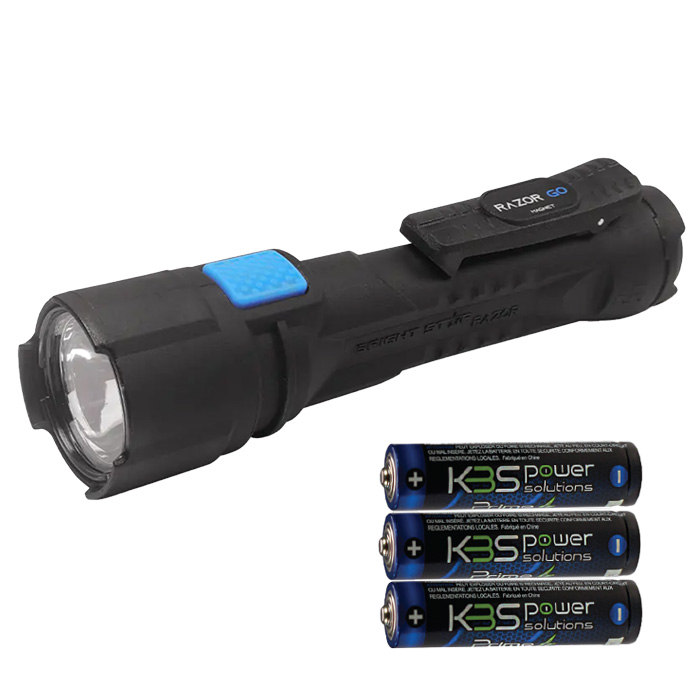thumbnail image 2 of Bright Star Industrial Heavy-Duty Flashlight, 2 D Batteries (Sold Separately), Y 2 of 11