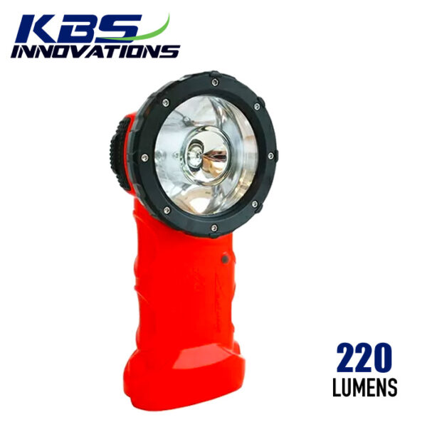 KBS Innovations Right Angle Responder LED Flashlight