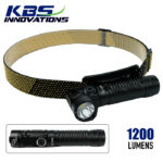 KBS Rechargeable Headlamp and Rotating Flashlight