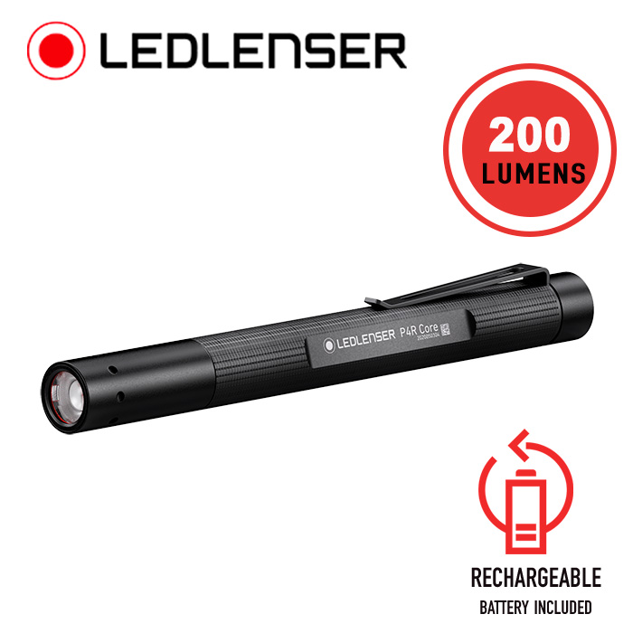 Black for sale online Led Lenser P2R Core Rechargeable Torch