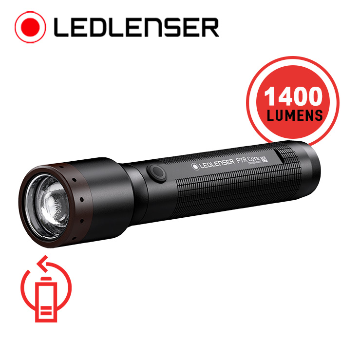 NEW LED Lenser P7R Rechargeable LED Flashlight 1000 Lumen Rapid Focus LEDLENSER