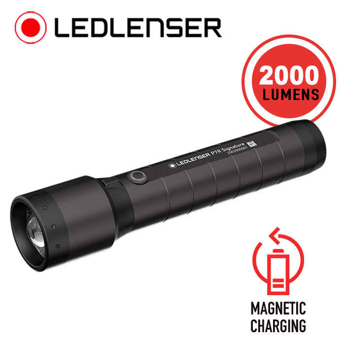 LEDLenser P7R Signature Rechargeable Flashlight | 2000