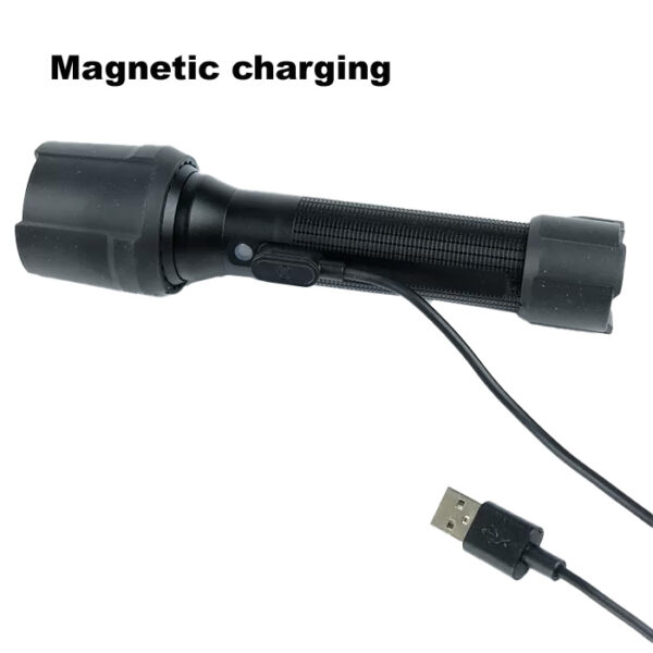 LEDLenser P6R Work Rechargeable Flashlight magnetic charging