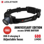 Ledlenser H8R 25th Anniversary Edition Headlamp Value Pack 503264