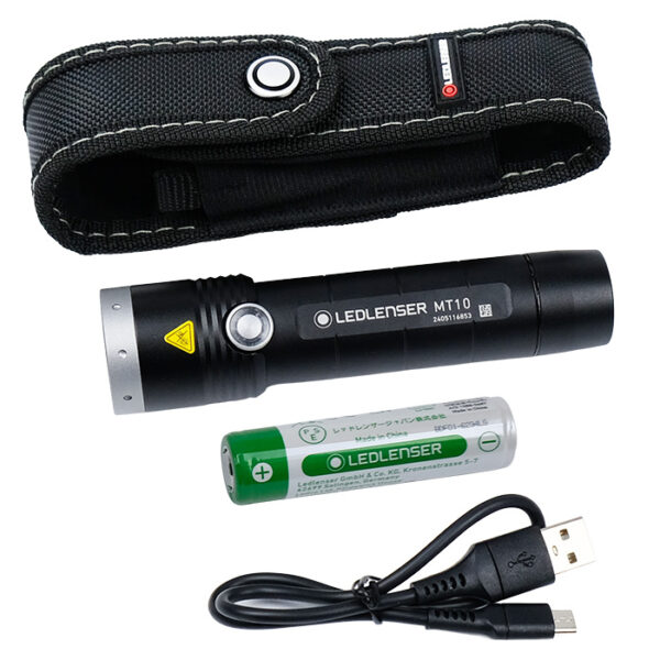 Ledlenser MT10 Rechargeable Flashlight | Adjustable Focus | 1000