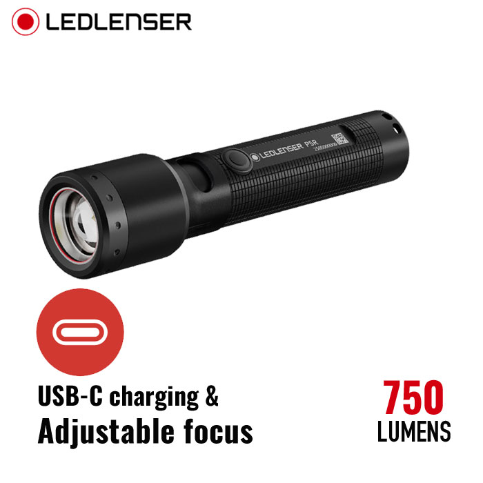 Ledlenser P5R Dual Power Flashlight 503109