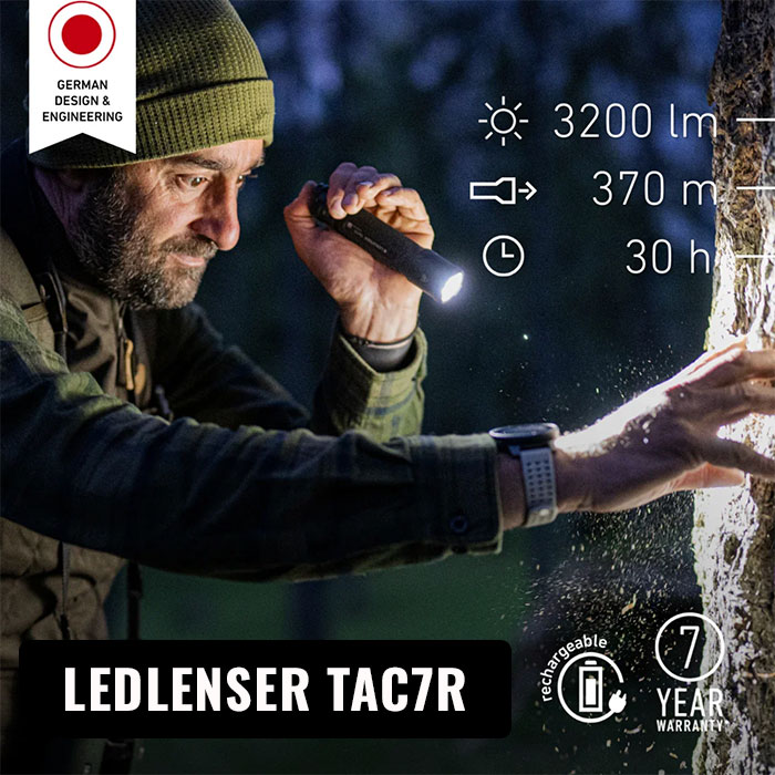Ledlenser TAC7R Flashlight 503053 - Image 6