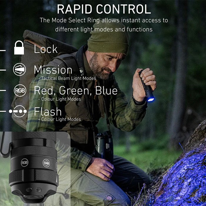 Ledlenser TAC7R Flashlight 503053 - Image 4