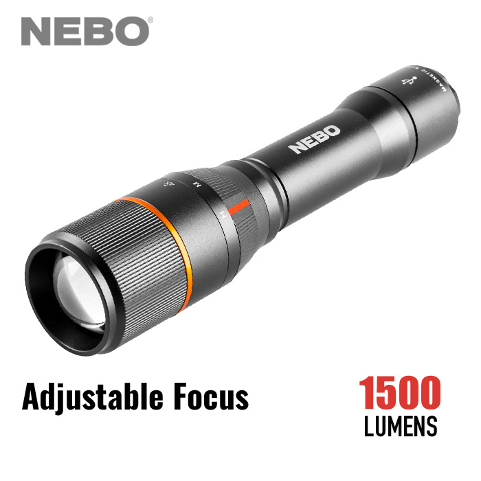 NEBO Davinci 1500 Rechargeable Flashlight