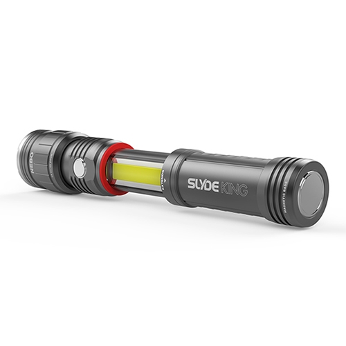 Nebo SLYDE King 500 Lumen LED Magnetic Base Dual Light Torch 