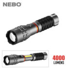 NEBO SLYDE King 4K Flashlight and Work Light