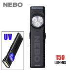 NEBO Slim Mini UV Rechargeable Pocket Light