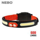 NEBO Curvebeam 600 Flex Rechargeable Headlamp