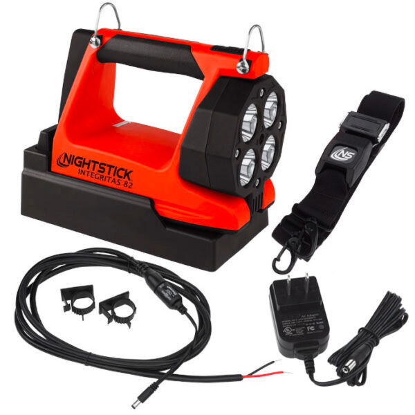 Nightstick Integritas 82 Intrinsically Safe Rechargeable Lantern red