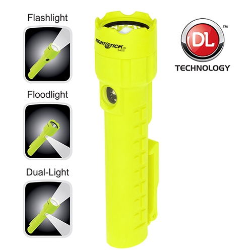Nightstick XPP-5422B Intrinsically Safe Duel-Light Flashlight Brand New