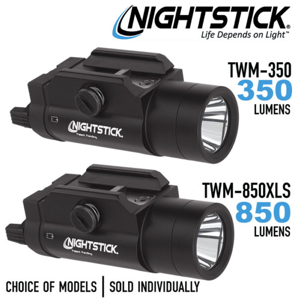 Nightstick Tactical Weapon Light TWM Series