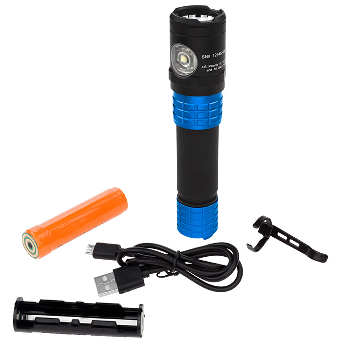 Nightstick NSP-410 Black Adjustable Beam Tactical LED Flashlight 