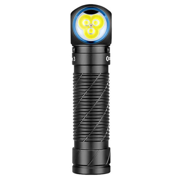 OLIGHT Perun 3 ヘッドライト 黒 Olight Perun 3 Headlamp & Right Angle Flashlight | 3000 Lumens