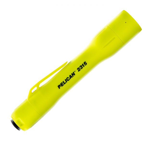 Pelican 2315 Safety Certified AA Flashlight yellow