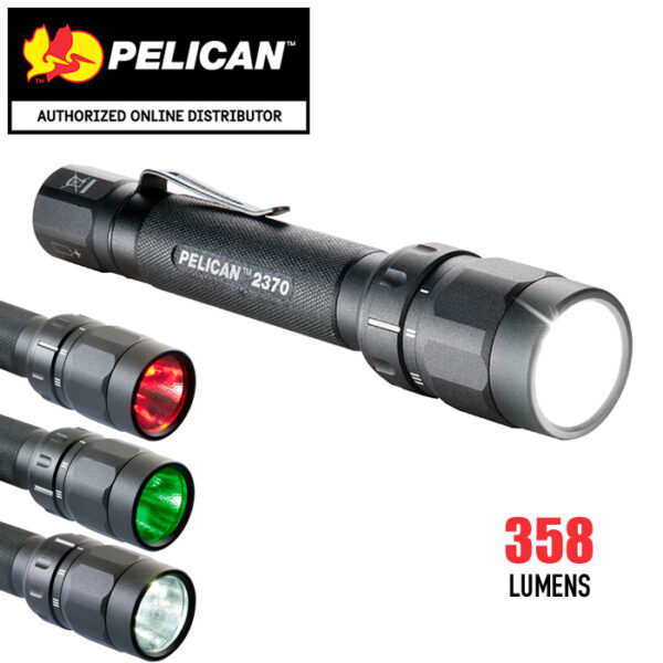 Pelican 2370 Multi Color LED Flashlight