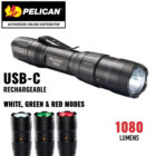 Pelican 7600 Multi Color USB-C Rechargeable Flashlight