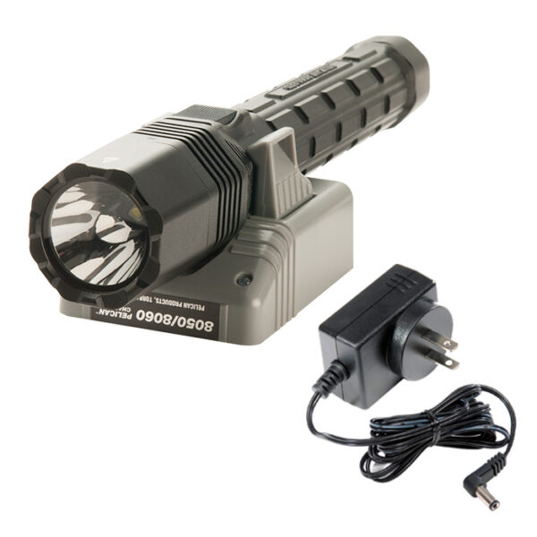 Pelican 8060 Rechargeable LED Flashlight with AC charger