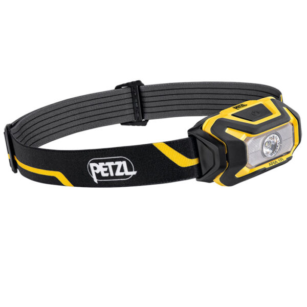 Petzl Aria 1R Rechargeable Headlamp black yellow