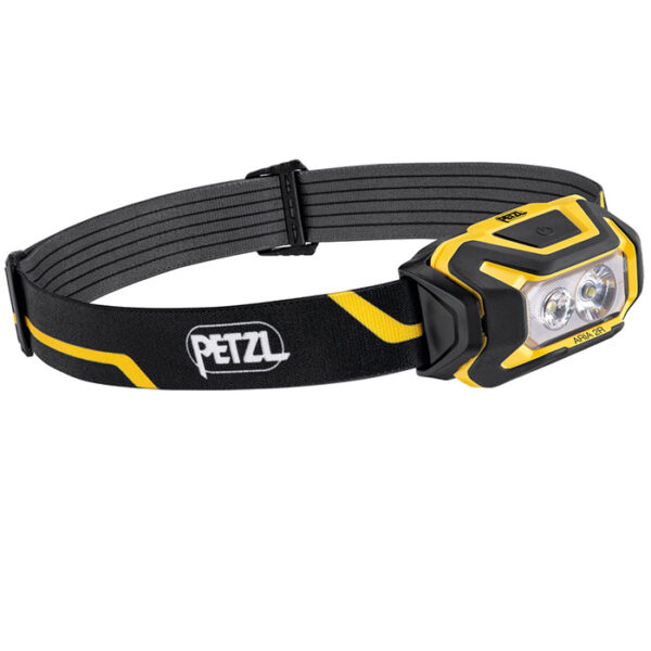 Petzl Aria 2R Rechargeable Headlamp yellow/black