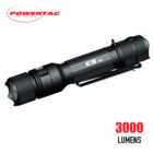 Powertac E9 G5 Long Throw Rechargeable Flashlight