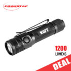 Powertac WOFT Rechargeable Flashlight deal