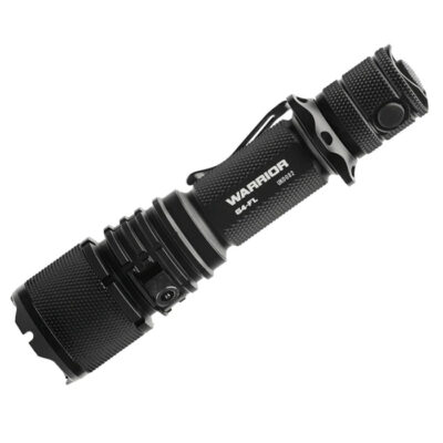 thumbnail image 2 of PowerTac Warrior-G4FL Rechargeable LED Flashlight – Flood Beam, 4200 Max Lumens 2 of 4