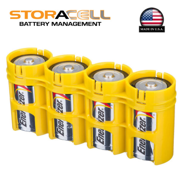 Storacell Slim Line Battery Caddy D4