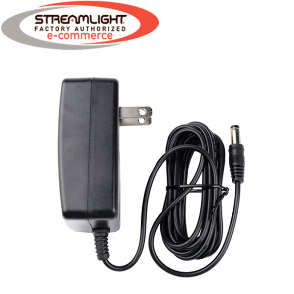 thumbnail interactive-video image 1 of Replacement Charger For Streamlight Flashlights & Lanterns - 12V 2A Power Adapter 1 of 12