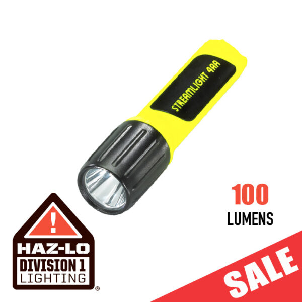 Streamlight 4AA ProPolymer LUX Div 1 sale yellow