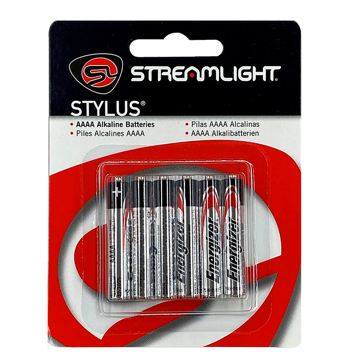 JIS 25A for Streamlight Stylus Lights HyperPS AAAA Alkaline Batteries MX2500 UM 6 10PCS Mini LR8D425 