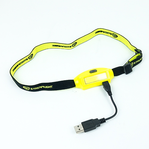 USB Cord Streamlight 61702 Black Bandit 180 Lumen Headlamp Flashlight 