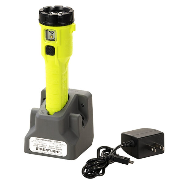 Streamlight Dualie Rechargeable Magnet Flashlight yellow ac