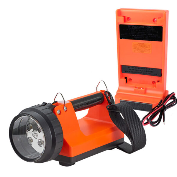 Streamlight E Flood LiteBox Rechargeable Lantern orange vehicle mount