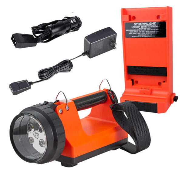 Streamlight E Flood LiteBox Rechargeable Lantern orange standard system